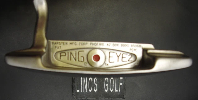 Refinished Ping Eye 2 Red Dot Putter 86.5cm Playing Length Steel Shaft Acer Grip Refinished Ping Eye 2 Red Dot Putter 86.5cm Playing Length Steel Shaft Acer Grip
