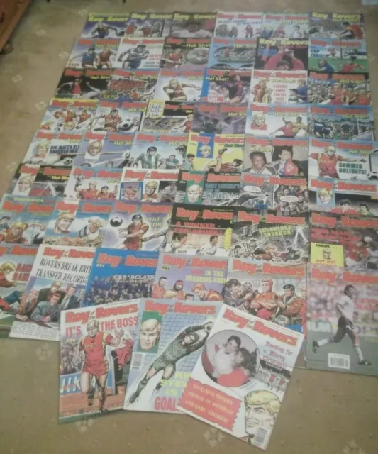 52 x 1989 Roy of The Rovers Comics - Complete Year - Very Good.