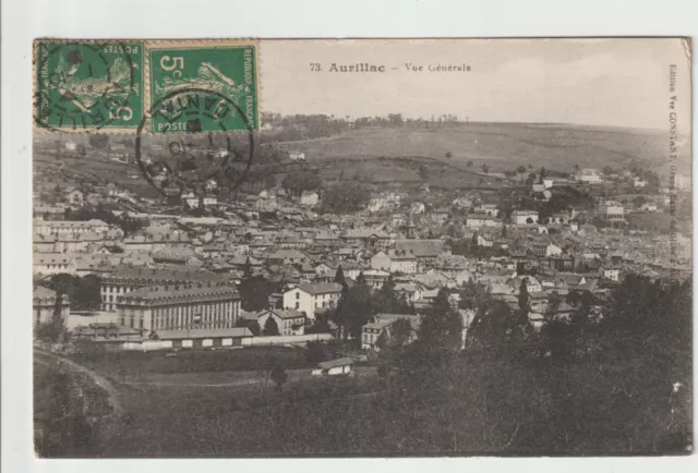 15 AURILLAC CPA vue générale