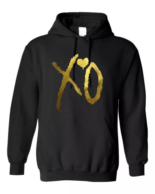 Xo black hoodie clearance