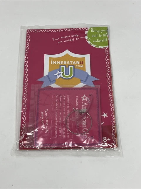 American Girl Doll AG Charm Keeper Star Necklace Retired New In Package