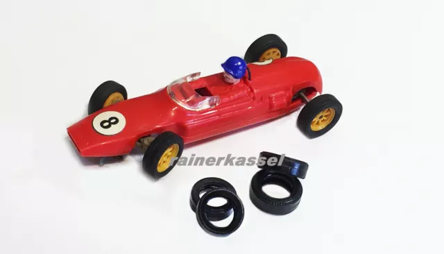 Scalextric Tires, Repro Reifen für Formel Junior Cooper C66 & Lotus C67