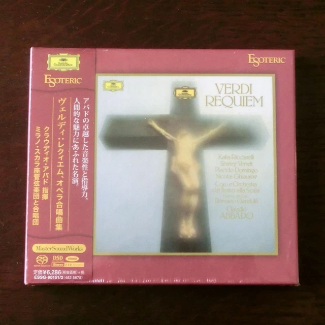 Disc Set Esoteric Sacd Abbado/Verdi Requiem