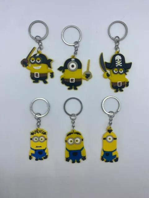 Minions Keyring Keychain Key Ring Key Chain Pirate Minions Despicable Me