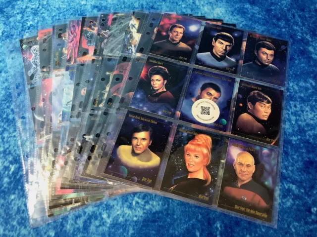 Star Trek Master Series I komplettes Sammelkarten-Basisset von SkyBox 1993