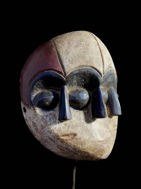 African Mask Also Known As Tribal Mask For Wall Decoration Lega Mask-7204