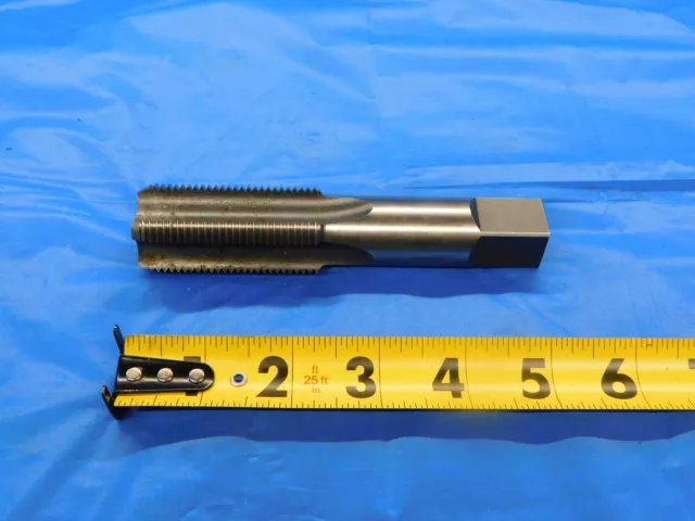 Morse 1 1/8 12 Nf Gh4 Hss Bottoming Tap 4 Straight Flute 1.125 Made In Usa