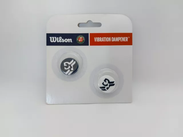 Roland Garros Dampeners, Wilson, Pack of 2, New, FREE DELIVERY