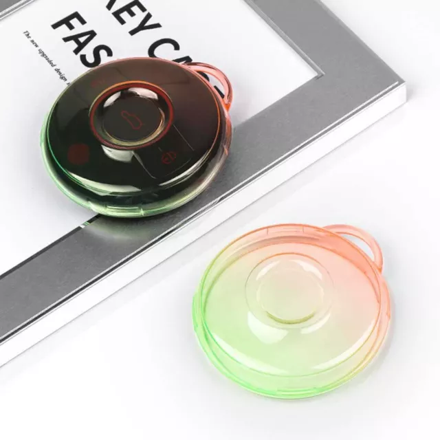 Gradient Transparent FOB Case For Mercedes Benz Smart #1 #3 1 3 Remote Smart Key