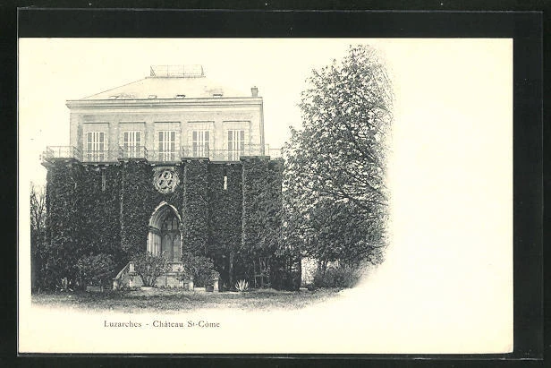 CPA Luzarches, Le Chateau St-Come