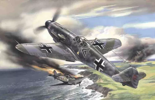 ICM 48102 - 1:48 Messerschmitt Bf 109F-2 Seconde Guerre Mondiale - Neuf