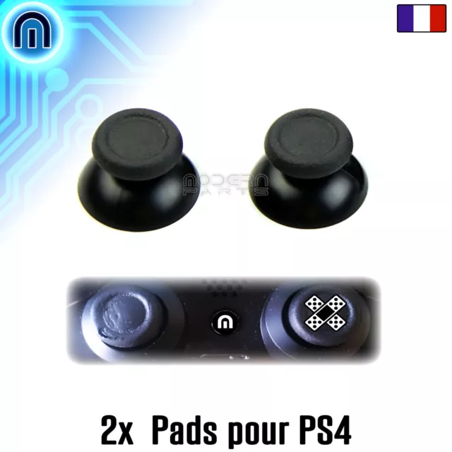 2x Pads pour Manette PS4, Boutons Stick Analogique, Pad de Playstation 4