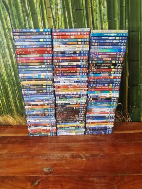 Walt Disney Disney Pixar-Junior dvd bundle collection x144 Films Classic Joblot