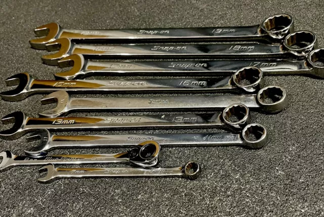 Snap On 9pc OEXM Metric Wrench Set | No Marks