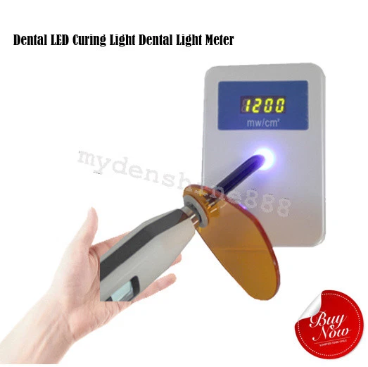 New Dental LED Curing Light Lamp Radiometer Light Meter Tester Testing Intensity