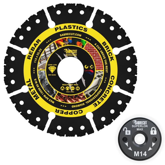 LAMA DIAMANTATA TURBO 125MM - E-550-2125 - Foto 5