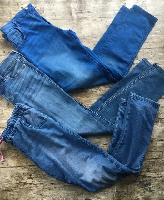 GIRLS JEANS BUNDLE Clothing Age 10 to 11 Years BENETTON NEXT Abercrombie Fitch