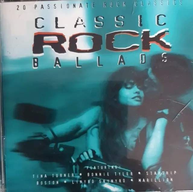 Classic Rock Ballads Various Artists(CD) 💿 1998
