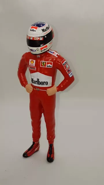 Figurine 1/12  MICHAËL  SCHUMACHER  / Ferrari   F1  formule 1 driver figure