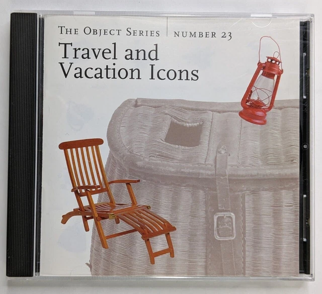 PhotoDisc Object Series 23, Travel Vacation Icons CD Royalty-Free Stock Photos