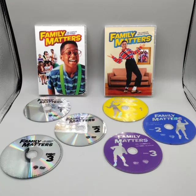 Family Matters: The Complete First & Second Season (DVD, 1990) TV Series