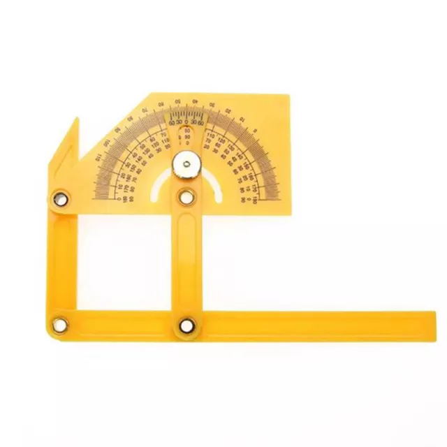 Angle Engineer Protractor Finder Measure Arm Ruler Gauge Tool + Brass Fitting 3