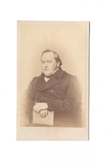 CDV Foto Feiner Herr - um 1870