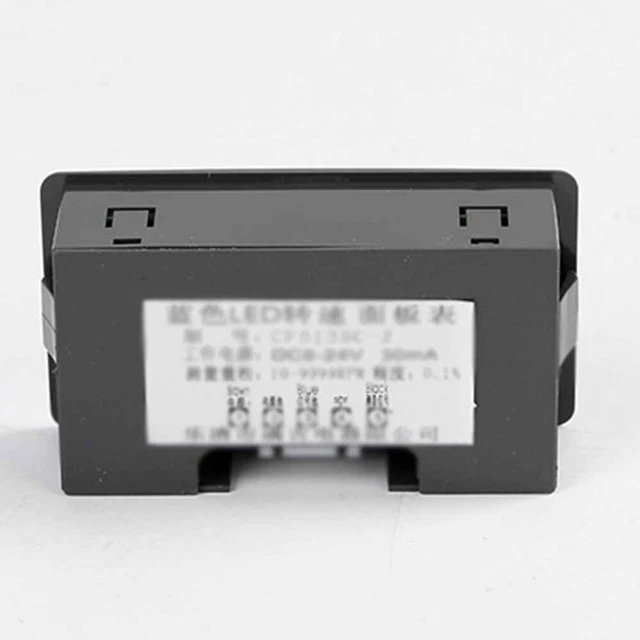 Tachymètre numérique polyvalent tr/min compteur de vitesse pour mesure précis