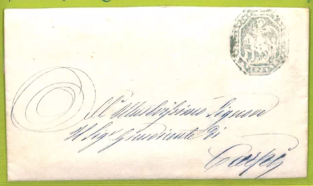 ab3510 -  Storia Postale - BUSTA prefilatelica - Modena SAN MARTINO  1859