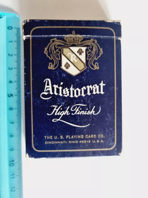 Carte Da Gioco Aristocrat Poker Bridge Original Vintage Playing Cards New