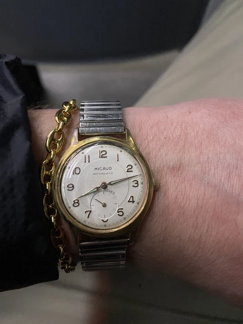 Montre Micaud mécanique homme vintage