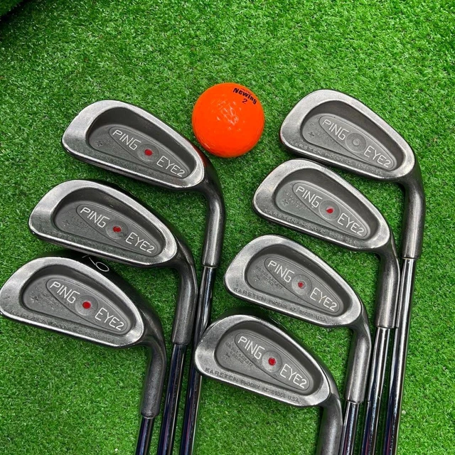 Jeu de fers de golf Ping Karsten Eye2 Red Dot 4-WS Ping Stiff