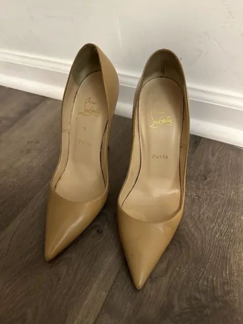 Christian Louboutin So Kate 120mm Size 39 - Nude