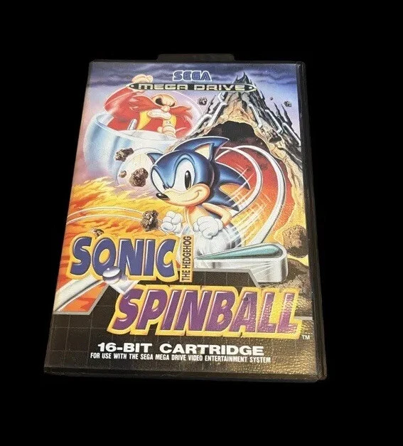 SONIC THE HEDGEHOG Spinball Mega Drive Sega Complete PAL Complete with ...