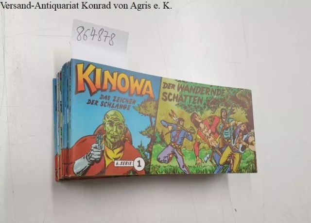 Kinowa, Das Zeichen der Schlange , 6. Serie, Nr. 1-18 Komplett, Piccolo-Format S