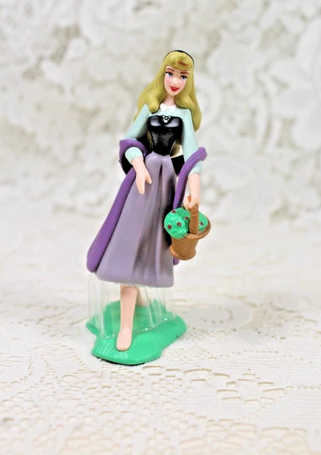 Disney PRINCESS AURORA as BRIAR ROSE SLEEPING BEAUTY FIGURINE Cake TOPPER NEW