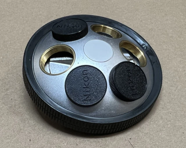 Nikon Microscope Optiphot Microphot 6 Space Objective Turret Nosepiece