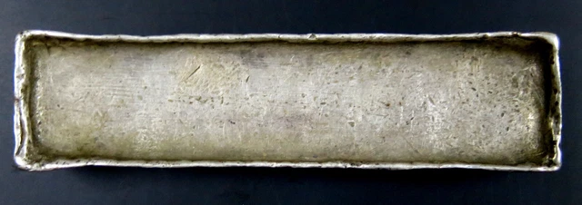 Annam Vietnam Nguyen Dynasty (1802-1820) 10 Teals/Lang Silver bar 371 gr