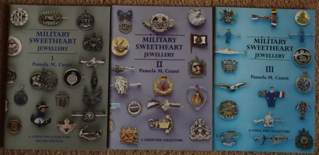 Military Sweetheart Jewellery Volumes 1, 2 and 3 by Pamela M. Caunt.