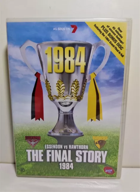 "AFL" "The Final Story - 1984 Grand Final" "Essendon v Hawthorn" "BRAND NEW"