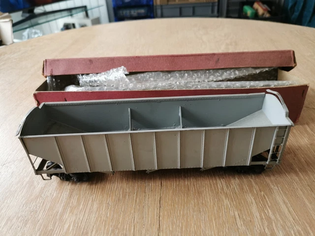 RARE WAGON TOMBEREAU BING ÉCHELLE 1 Lg 12 cm BON ÉTAT TÔLE DÉBUT XXè