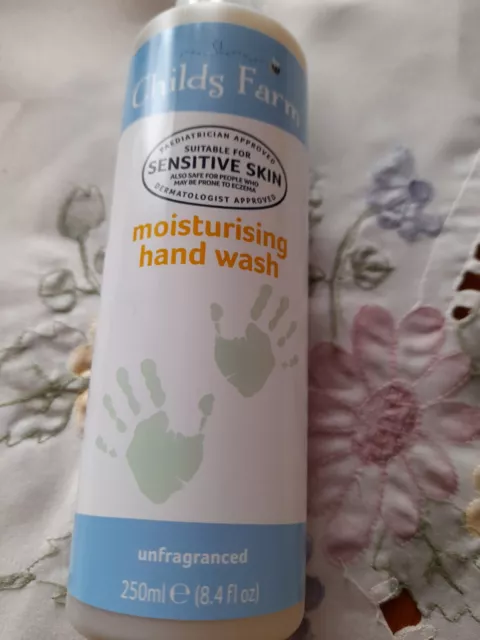 Childs Farm Moisturising Hand Wash Unfragranced 250Ml (8.4Floz)