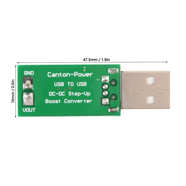 DC-DC-Aufwärtswandler 7W USB DC 5V Auf 6V 9V 12V 15V Einstellbare✈