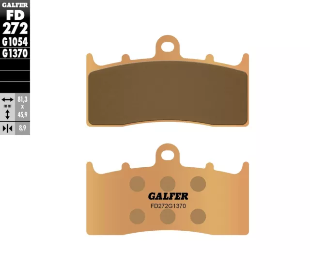 Galfer HH Sintered Brake Pads Front FD272G1370