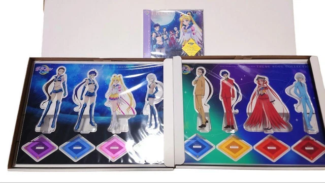 Logo Officiel Sailor Moon Sur Support Acrylique - édition Limitée 2025, Dimensions 13.2x5.2x2.5 Cm, Langue Japonaise