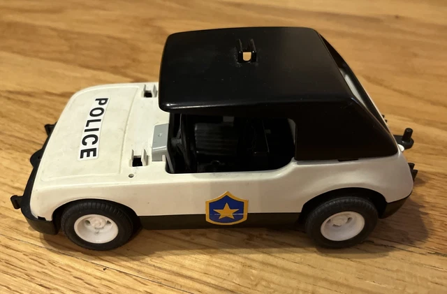 PLAYMOBIL GEOBRA TRAIN & Voiture De Police Vintage Vintage Vintage