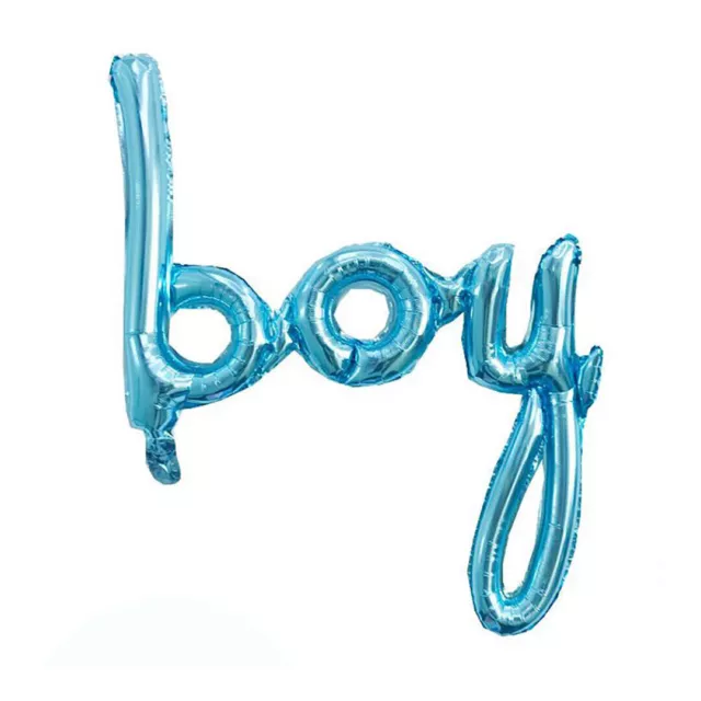 Banner con globo azul "Niño" para revelación de género de Baby Shower - 83...