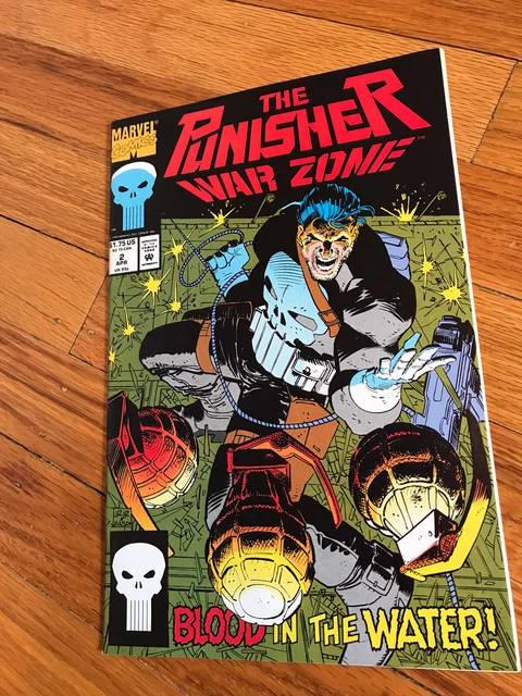 The Punisher War Zone # 2 Marvel Comic 1992