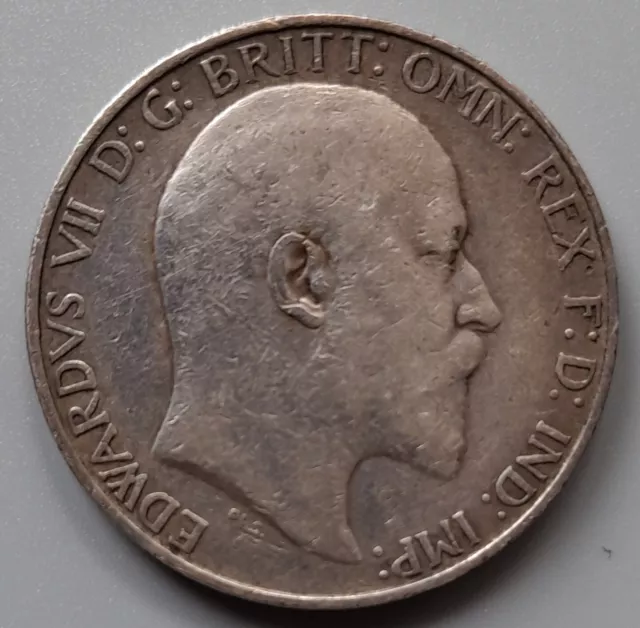 1902 Edward VII Silver Florin-Good Condition-Collectable Coin