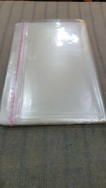 100pc Self Locking Plastic Bags 2mm Thick All Purpose Storage Baggies